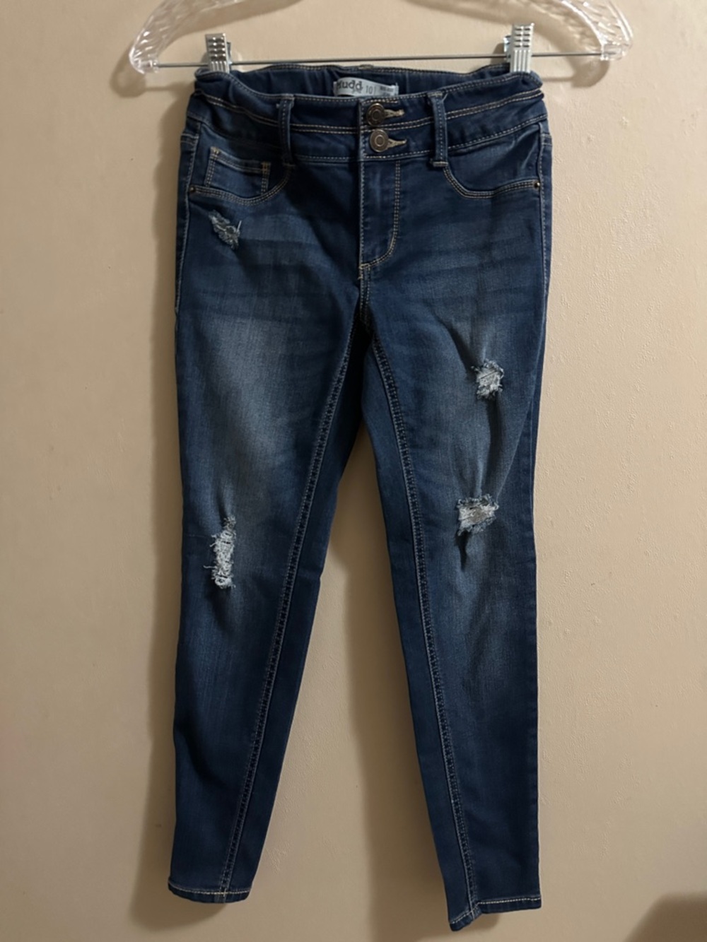 Mudd Girls Distressed Skinny Jeans